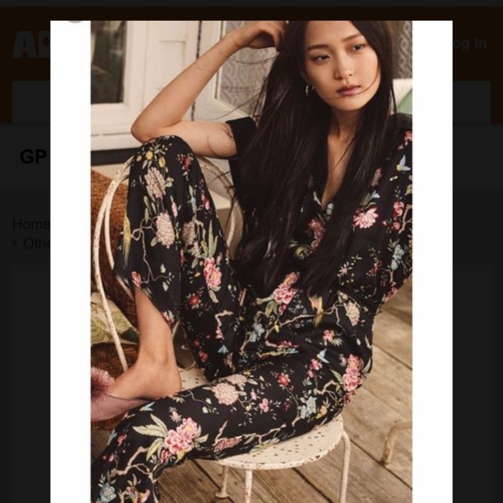 GP & J Baker H&M collection jumpsuit